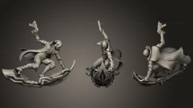 Military figurines yyds 3d model